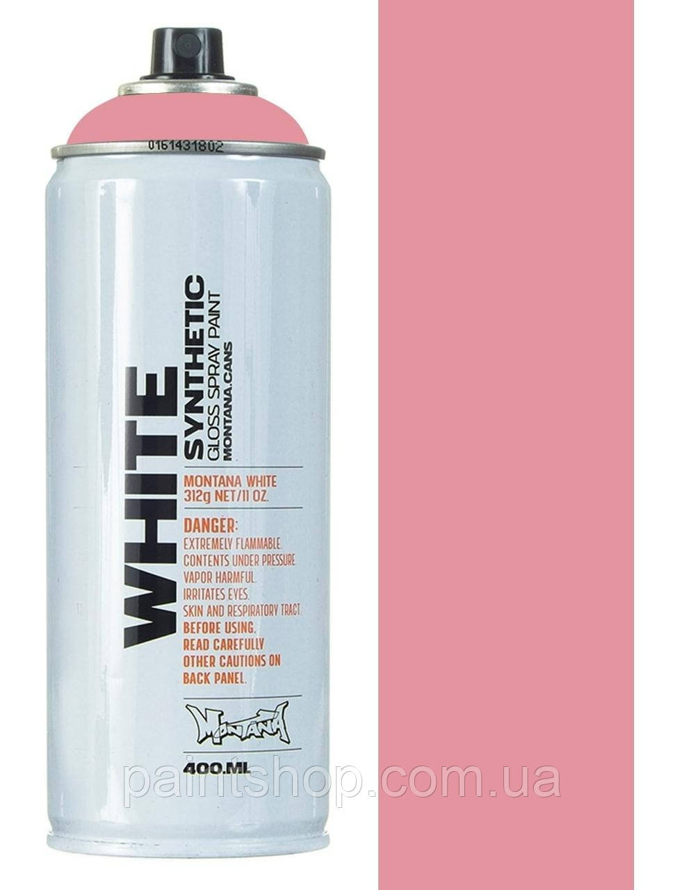Аерозольна фарба Montana White 3320 Pig (Рожевий) 400 мл
