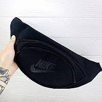 Бананка спортивная Nike Найк мужская женская сумка через плечо на пояс черная