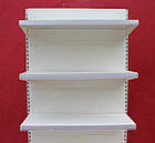 Пристінний (односторонній) стелаж «Арлекс» 210х123 см., білий, Б/у, фото 9