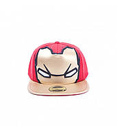 Официальный снепбек Marvel Comics - Civil War Iron Man Big Face Snapback