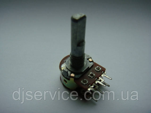 Потенціометр RK16 104b (100kb) 25mm MID для пультів