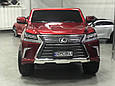Дитячий джип Lexus LX570 12V16AH, планшет, підсвічування днища, підсвічування ніг, USB-заряджання для мобільного телефона, фото 9