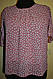 Женская блузка в горошек 2 больших размеров, фото 4
