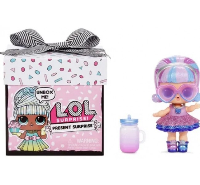 Ігровий набір з лялькою LOL Present Surprise Подарунок L. O. L. SURPRISE Present Surprise Doll