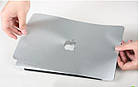 Наклейки для MacBook Pro Retina 13 A1502/A1425 захисні вінілові Silver, фото 8