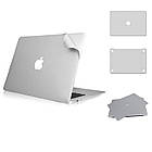 Наклейки для MacBook Pro Retina 13 A1502/A1425 захисні вінілові Silver, фото 2
