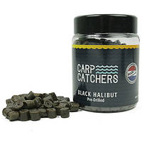 Насадочный пеллетс Carp Catchers Hook Pre-Drilled Black Halibut, 8mm, 150g