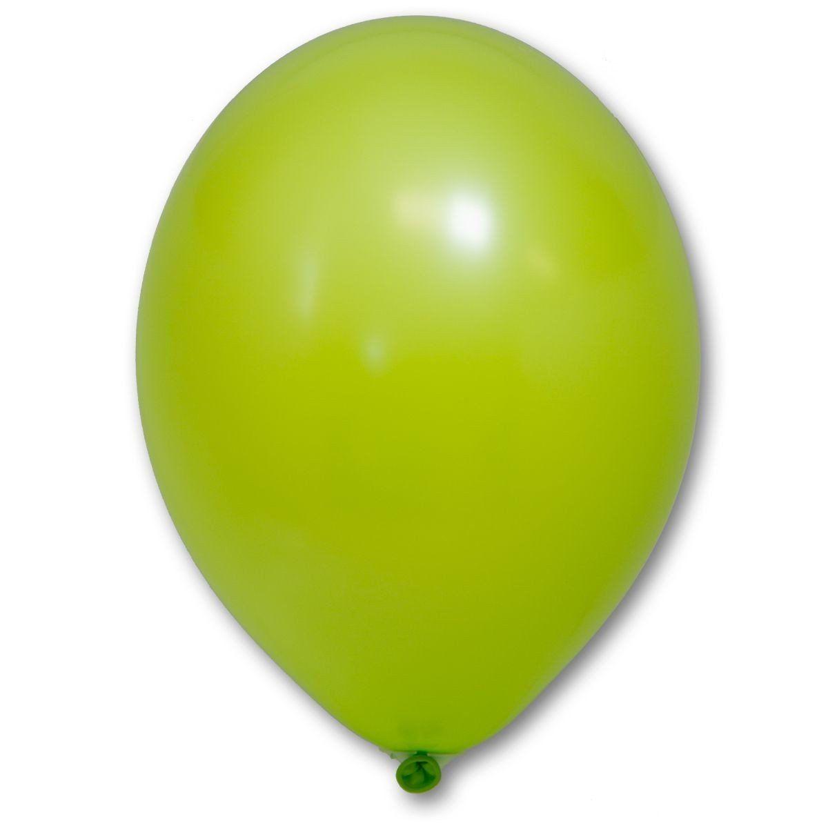 Латексна куля без малюнка BELBAL 85/008 пастель Зелене яблуко 10.5" 27 см
