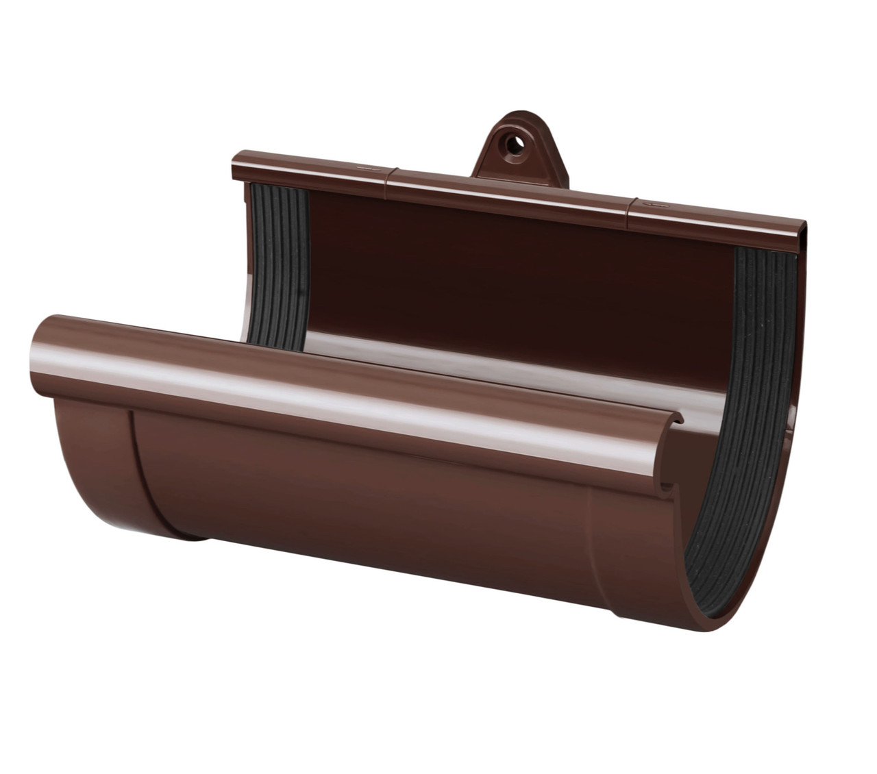 Муфта жолоба коричнева RainWay 130/100