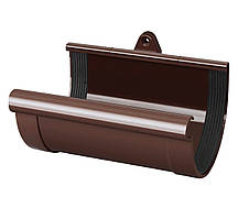 Муфта жолоба коричнева RainWay 130/100