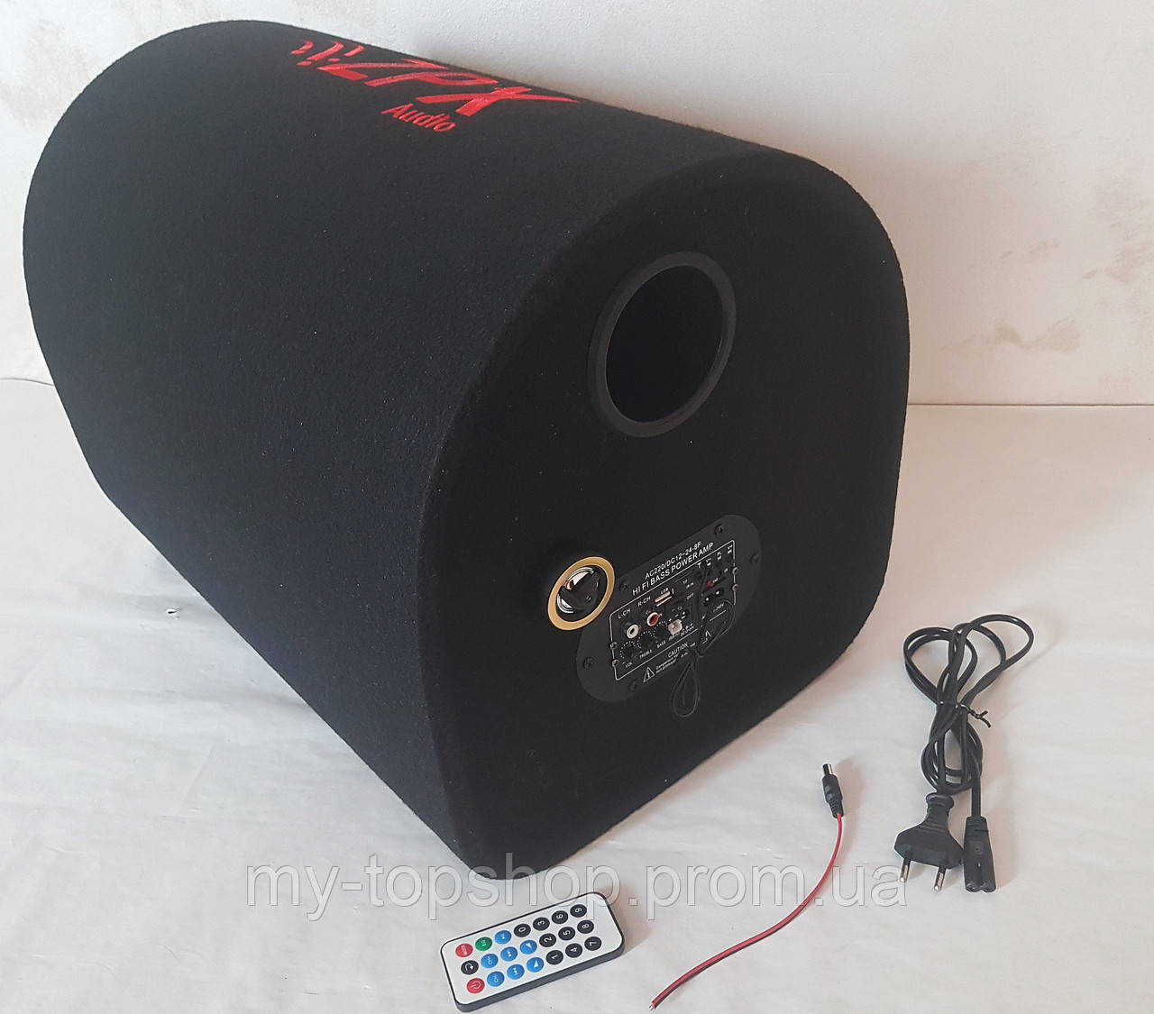 Сабвуфери автомобільний 12" 1200 ват Bluetooth 12v/220v ZX-12SUB