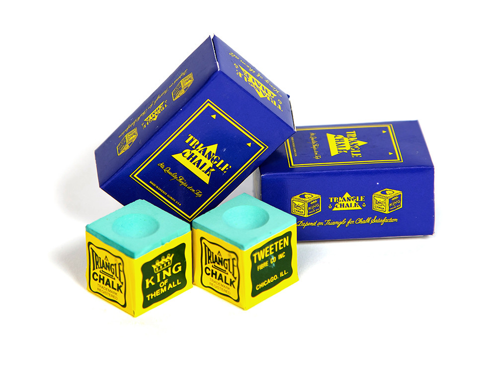 Крейда більярдна Triangle зелена 2шт, фото 1