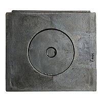 Плита чавунна 1-конфорочна 360×410 мм "млинець"