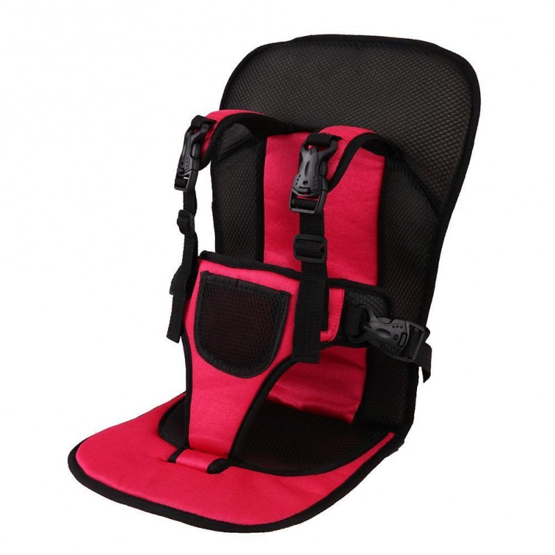 Автокрісло дитяче безкаркасне Multi-functional Car Cushion NY-26 Red