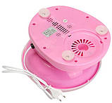 Апарат для солодкої вати Cotton Candy Maker, рожевий, фото 6