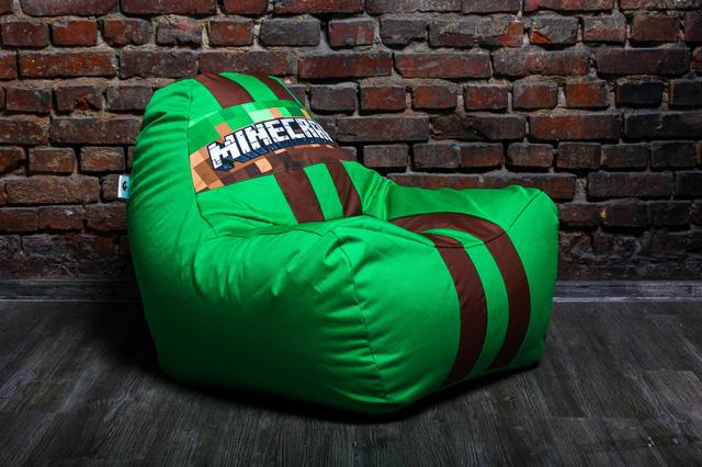Бескаркасное Кресло Мешок Диван Minecraft, Майнкрафт — Купить Недорого ...