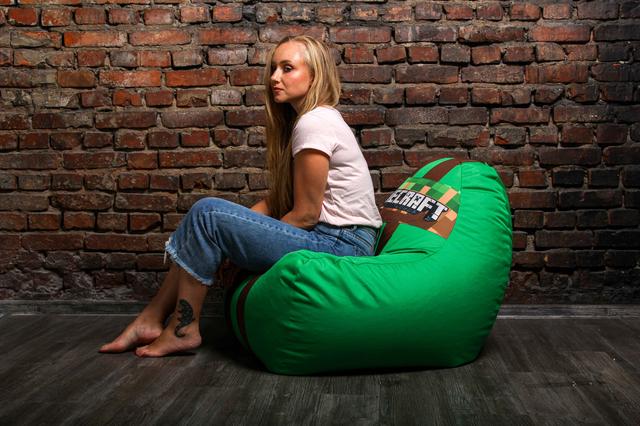 Бескаркасное Кресло Мешок Диван Minecraft, Майнкрафт — Купить Недорого ...