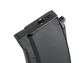 Полімерний магазин Mid-Cap на 150 кульок для серії АК47/АКМ - Black [BattleAxe] (для страйкболу), фото 5