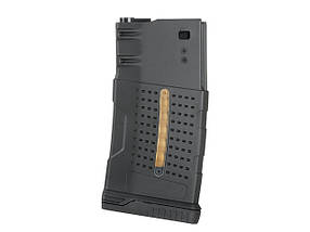 Полімерний магазин Mid-Cap на 220 кульок для AR-10/SR25 - Black [BattleAxe] (для страйкболу), фото 2