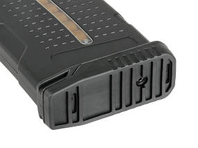 Полімерний магазин Mid-Cap на 220 кульок для AR-10/SR25 - Black [BattleAxe] (для страйкболу), фото 5