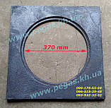 Плита чавунна під казан 530х530 мм барбекю, мангал, печі, фото 3