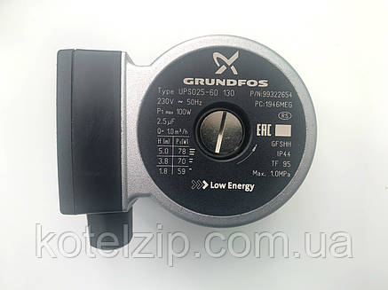 Grundfos 25-60 180мм. ОРИГІНАЛ Циркуляційний насос, фото 3
