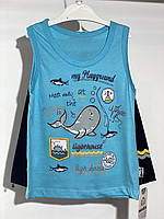 Костюм для хлопчика Minitix 1830 104 см Блакитний