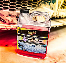 Автомобільний шампунь, снігова піна - Meguiar's Ultimate Snow Foam Extreme Cling Wash 946 мл. (G191532EU), фото 4