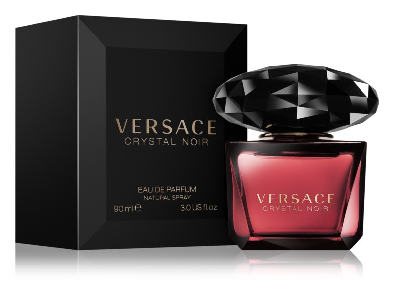 Versace Crystal Noir Парфюмированная вода EDP 90ml (Версаче Кристал Ноир Нуар Черный) Женский Парфюм Аромат - фото 1 - id-p1161032431