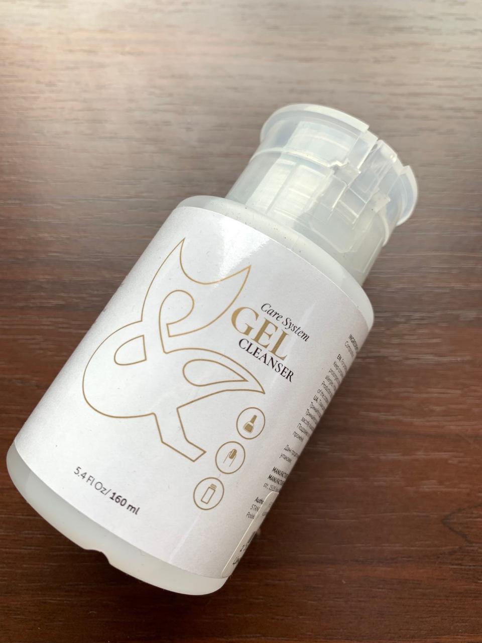 Рідина для зняття липкої кулі FOX Gel Cleanser, 160 мл