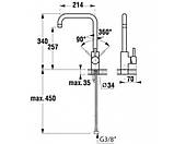 Змішувач для кухні Jika Mio 3517110042001, фото 2