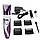 Машинка для стрижки GEMEI GM-6062 акумуляторна з керамічними ножами, Триммер для стрижки волосся, фото 9