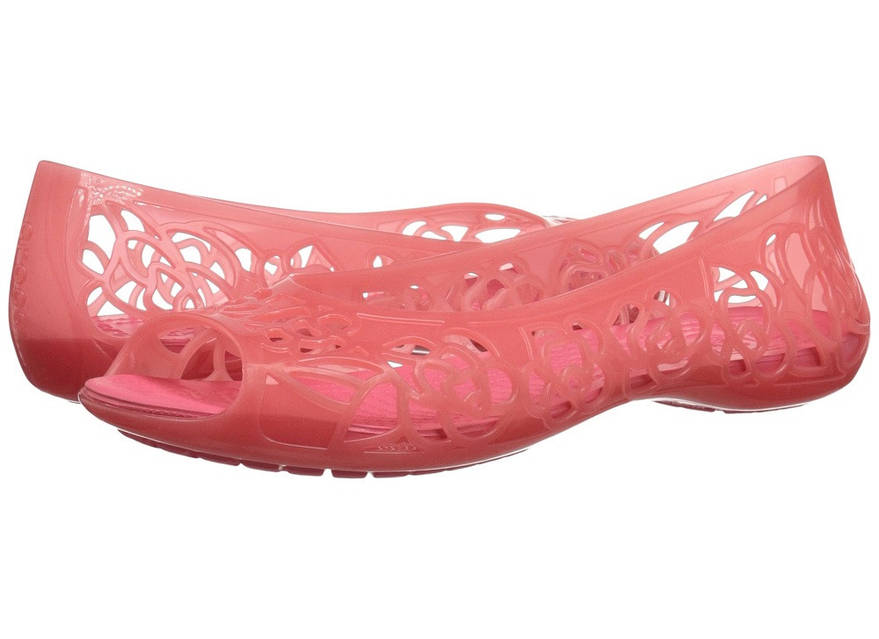 Босоножки балетки для девочки Кроксы Изабелла Crocs Girls