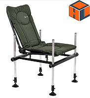 Крісло фідерне коропове М-Elektrostatyk F3 CUZO (Колір: зелений) (навантаження 150 кг алюміній)