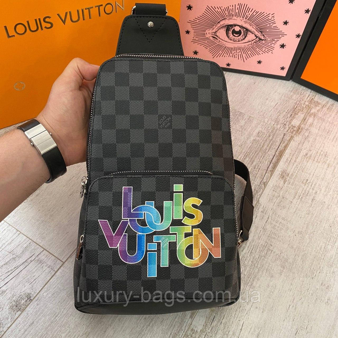 Крута нагрудна сумка Louis Vuitton Avenue