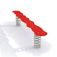 Гойдалка пружинна "Класична - Подвійна". Розмір 2630х300х450 мм. Будь-який колір..