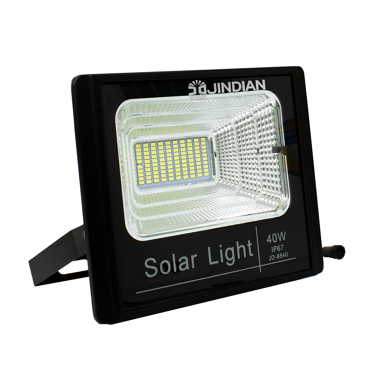 Прожектор Jindian JD-8840 40W SMD, IP67, солнечная батарея, пульт ДУ, встроенный аккумулятор - фото 3 - id-p1217340963