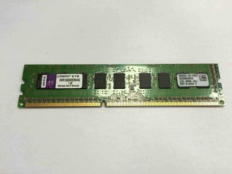 Серверна оперативна пам'ять Kingston 4GB DDR3 ECC Unbuffered 1333Mhz