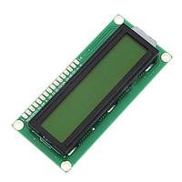 LCD 1602 дисплей зеленый
