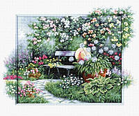 Набор для вышивания нитками LUCA-S Цветущий сад (BU4012)