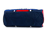 Стильна спортивна сумка YOUNG синя для залу і поїздки, фото 6