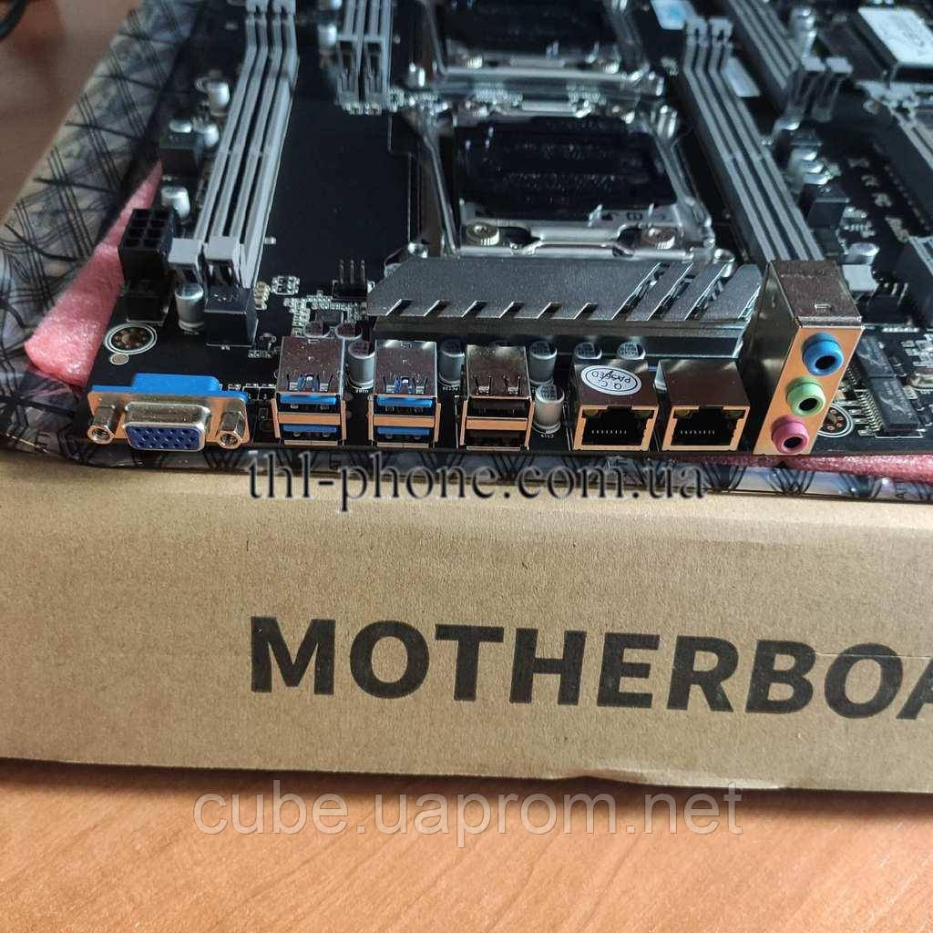 Комплект 2*2678v3 24 24 ядра JINGSHA X99-DUAL-D8 NVME M. 2 SSD DDR4 128 гб
