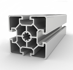 Верстатний профіль T-track 60х60 АНОД, довжина виробу 6м, різка кратно 3м.