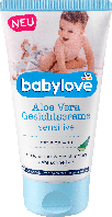 Детский крем для лица Babylove Gesichtscreme mit Aloe Vera, 75 мл.