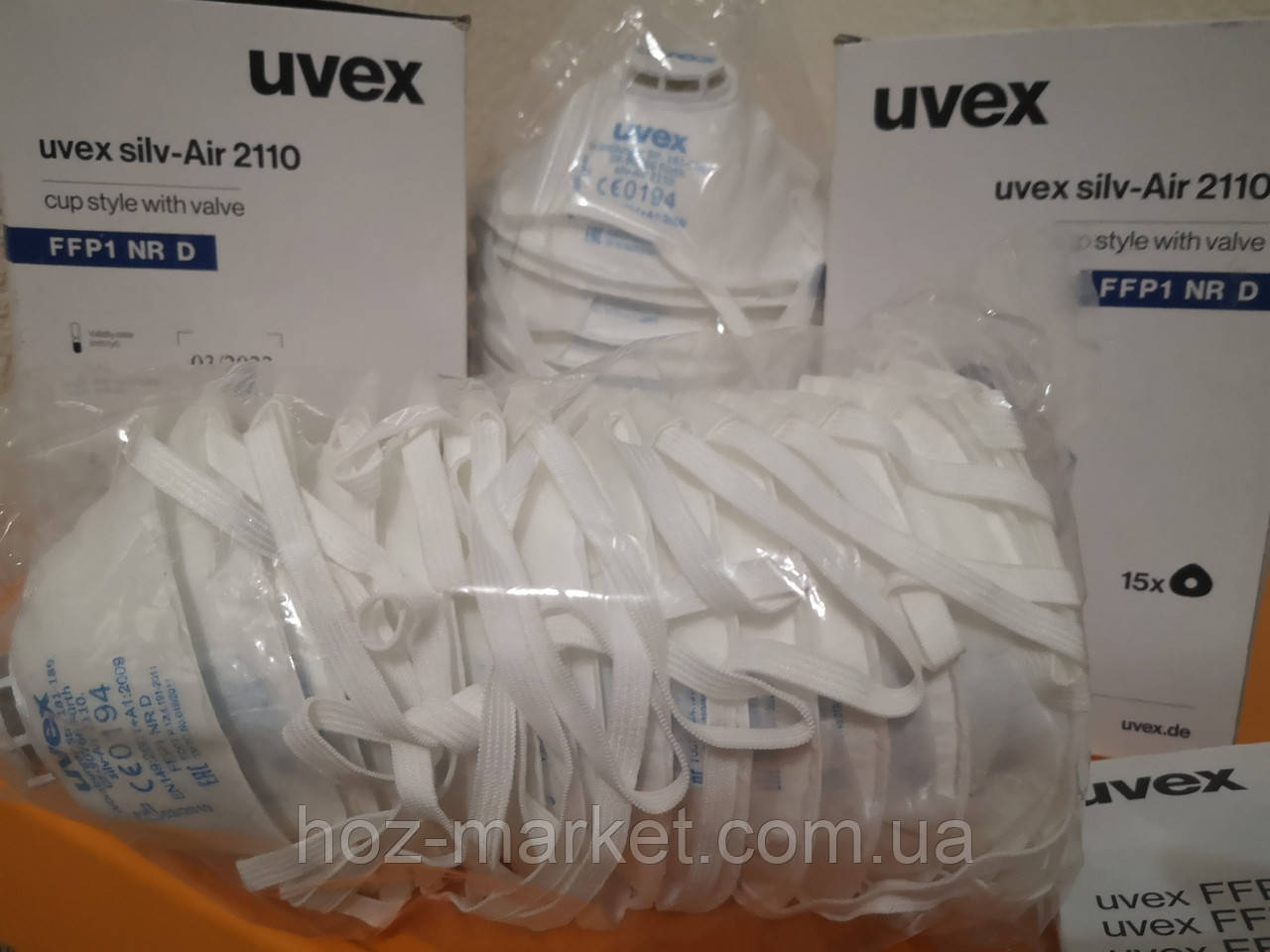 Респіратор з клапаном UVEX silv-Air 2110 FFP1 NR D