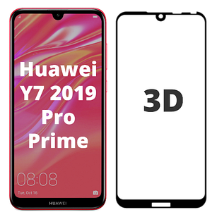 Захисне 3D скло для Huawei Y7 (2019) / Huawei Y7 Prime (2019) (хуаява 07)