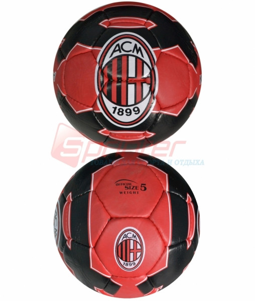 М'яч футбольний "MILAN" із пресованої шкіри 2009, фото 1
