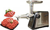 М'ясорубка Rainberg 3000W електрична з реверсом + соковичавниця, фото 4