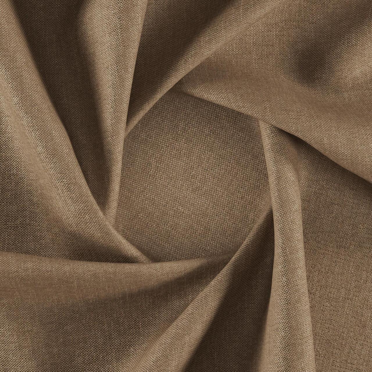 Тканина для перетяжки м'яких меблів шеніл Перфекто (Perfecto) світло-коричневого кольору
