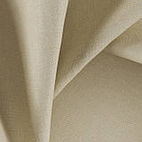Тканина для перетяжки м'яких меблів шеніл Перфекто (Perfecto) кремового кольору, фото 2